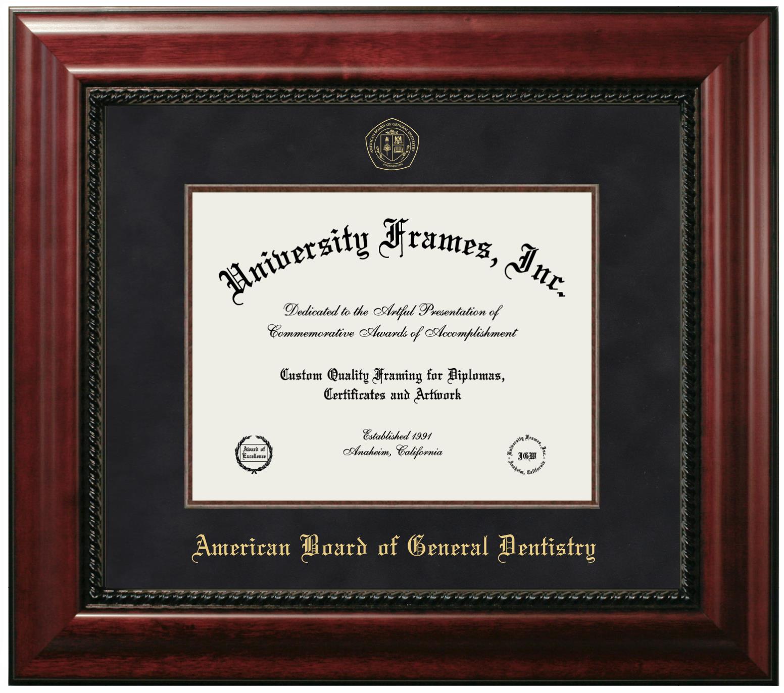 Professional Cert Frames