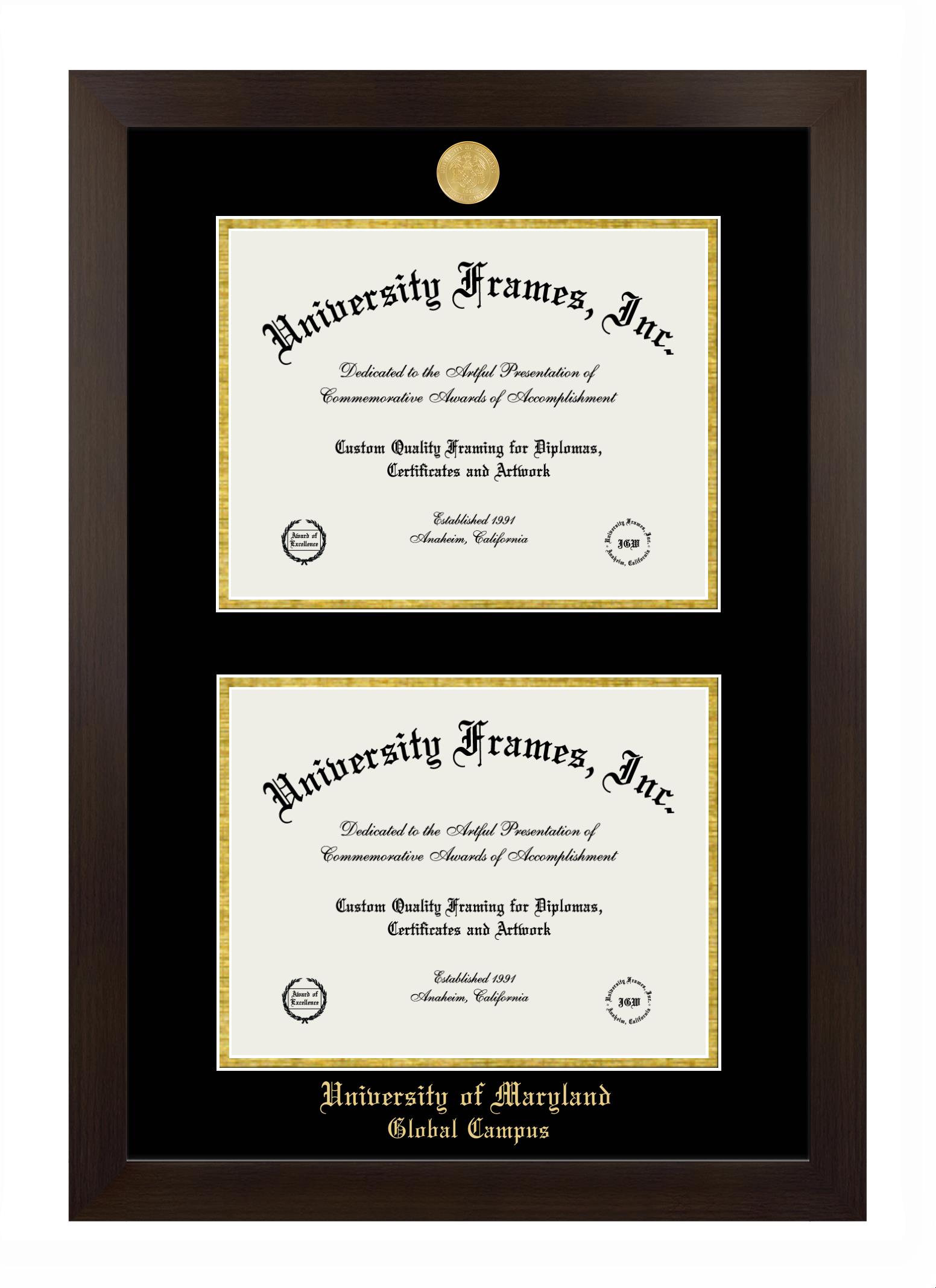 Double Diploma Frames